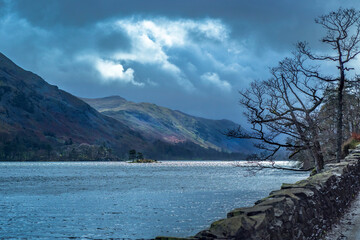 Ullswater on a stormy day