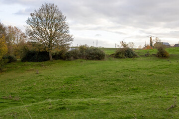 Paysage champêtre vallée de la Burdinale