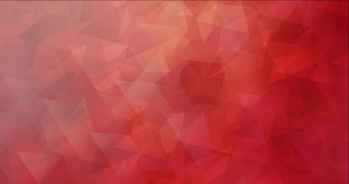 4K looping light red video with lines, rectangles. Shining colorful animation with rectangle shapes. Flowing design for presentations. 4096 x 2160, 30 fps.