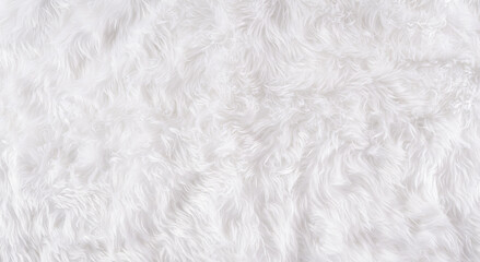 Winter cozy background made from wool carpet, Top view with copy space.