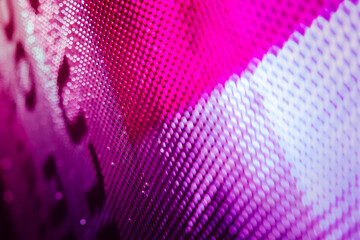 CloseUp LED blurred screen. LED soft focus background. abstract background ideal for design.