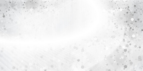 Gray halftone pattern with white line motion backdrop wallpaper. Clean Grey geometric background.