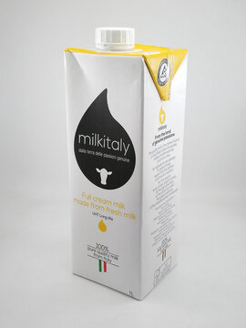 Milkitaly full cream fresh milk in Manila, Philippines