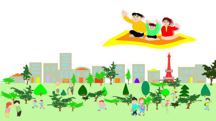 夢のファミリー旅行