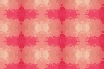 Red background, pattern