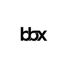 bbx letter original monogram logo design
