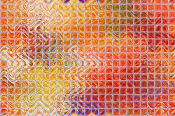 Colorful Orange abstract background, pattern