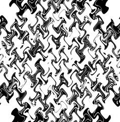 Black and White abstract background, pattern