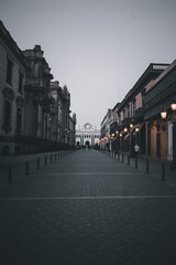 Fototapeta premium Alameda a la Casa de la Literatura Peruana