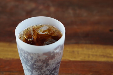 glass of cola