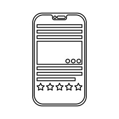 smartphone device technology line style