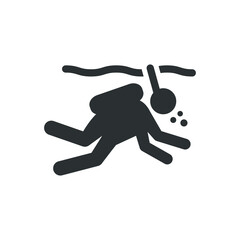 Scuba diving icon