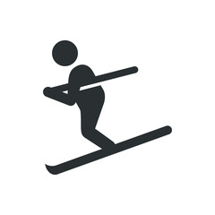 Skiing icon
