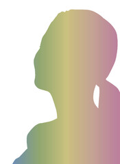 女性シルエット