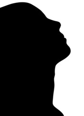 女性シルエット