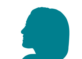 女性シルエット