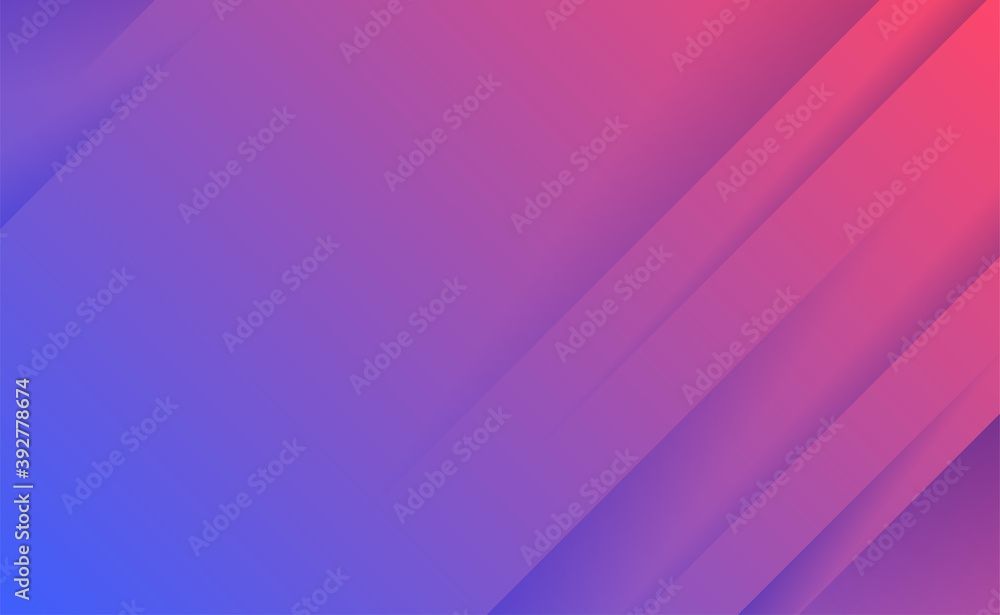 Wall mural abstract geometric modern digital dynamic shape concept colorful background vector illustration.
