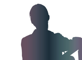 女性シルエット