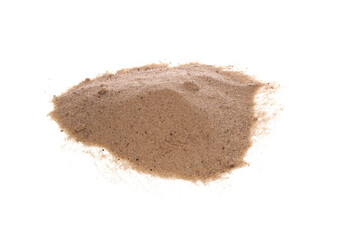 sand isolated on white background