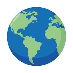 world planet earth ecology icon
