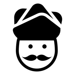 
Sikh man icon in modern filled style, sikh man
