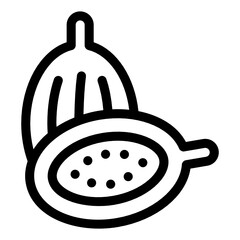 
Cardamom spice in filled icon
