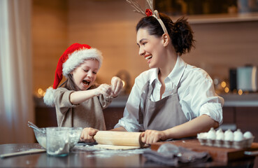 Cooking Christmas cookies