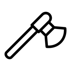 
Axe, chopping tool solid icon
