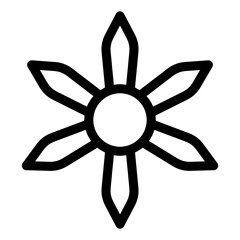 Obraz premium Daffodils vector, solid icon of garden flower 