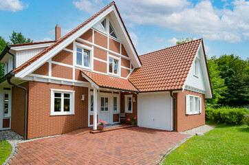 Fachwerk Einfamilienhaus