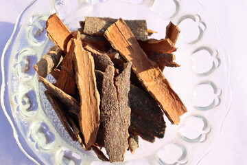 healthy and spicy Cinnamon stock