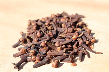 healthy and spicy Clove stock