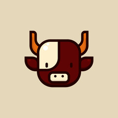 Chinese New Year Cow Icons