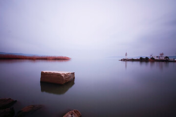 Iznik Lake. Marmara Region at large, is the fifth largest natural lake, Lake Iznik Turkey, is a...