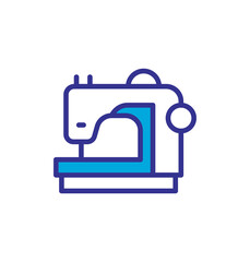 sewing machine icon, vector, design trendy