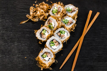 Sushi. Rolls. Nigiri. Maki. Sushi Set