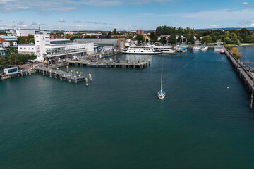 Hafen in Friedrichshafen am Bodensee