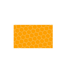 Illustration vector Simple Honeycomb background good for honey product, honey jam, etc