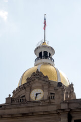 Gold Domed Clock Tower