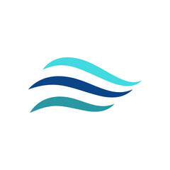 Icon vector graphic of water, good for template