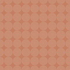 Abstract vector drawing. Mid century modern boho style