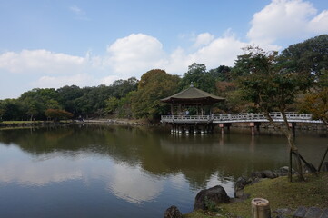 Fototapeta na wymiar Lago en Japón