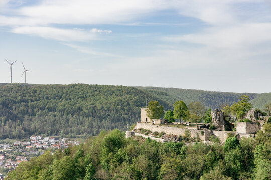 Burgruine Helfenstein in Geislingen a. d. S., Baden-W&uuml;rttemberg, Deutschland