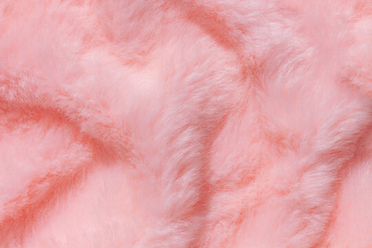 Light Pink Faux Fur Background 3d Render Stock Photo - Download Image Now -  Pink Color, Fake Fur, Fur - iStock