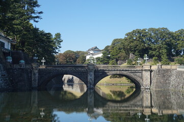 Puente en Palacio Imperial Japón