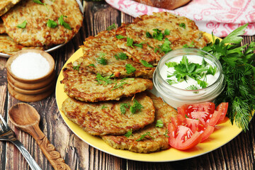 Draniki - a national dish of Belarus