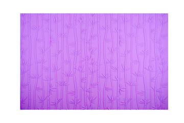 Purple silicone baking mat isolated on white background, copy space. Top view, flat lay. Clipping...