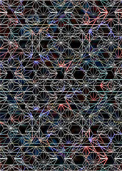 seamless colorful design, wall tiles for decor