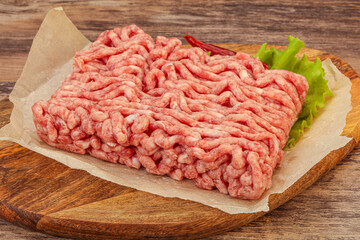 Minced meat - pork and beef