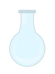 bottle with blue liquid